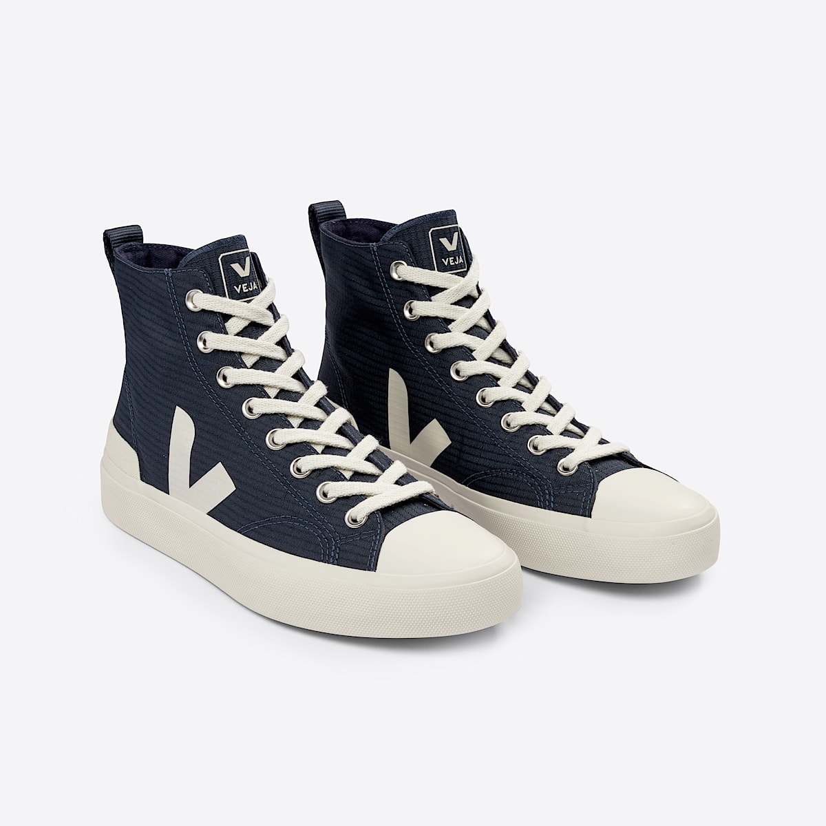 veja baskets wata-ii ripstop bleu PA1903196 Top view