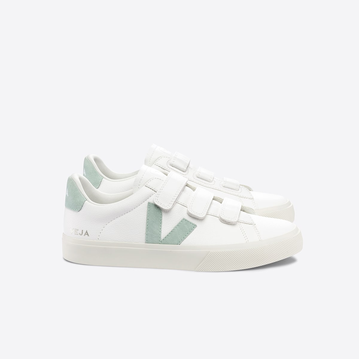 veja baskets recife-logo cuir blanc RC0592878 Lateral view