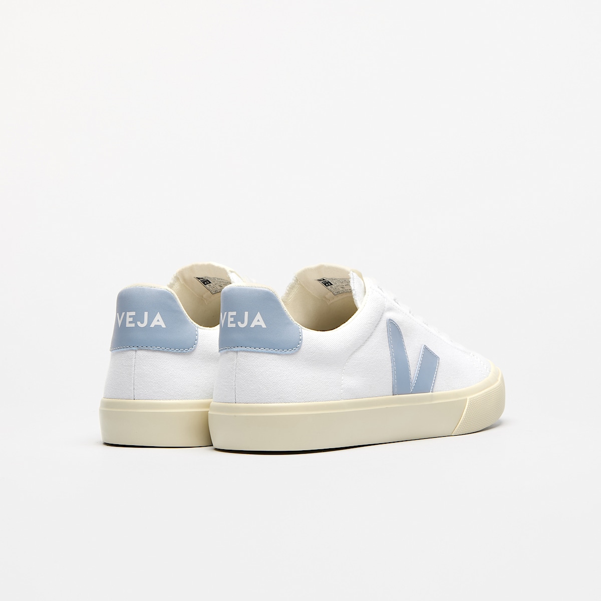 veja sneakers campo-ca cotone-biologico bianco CA0103136 Back view