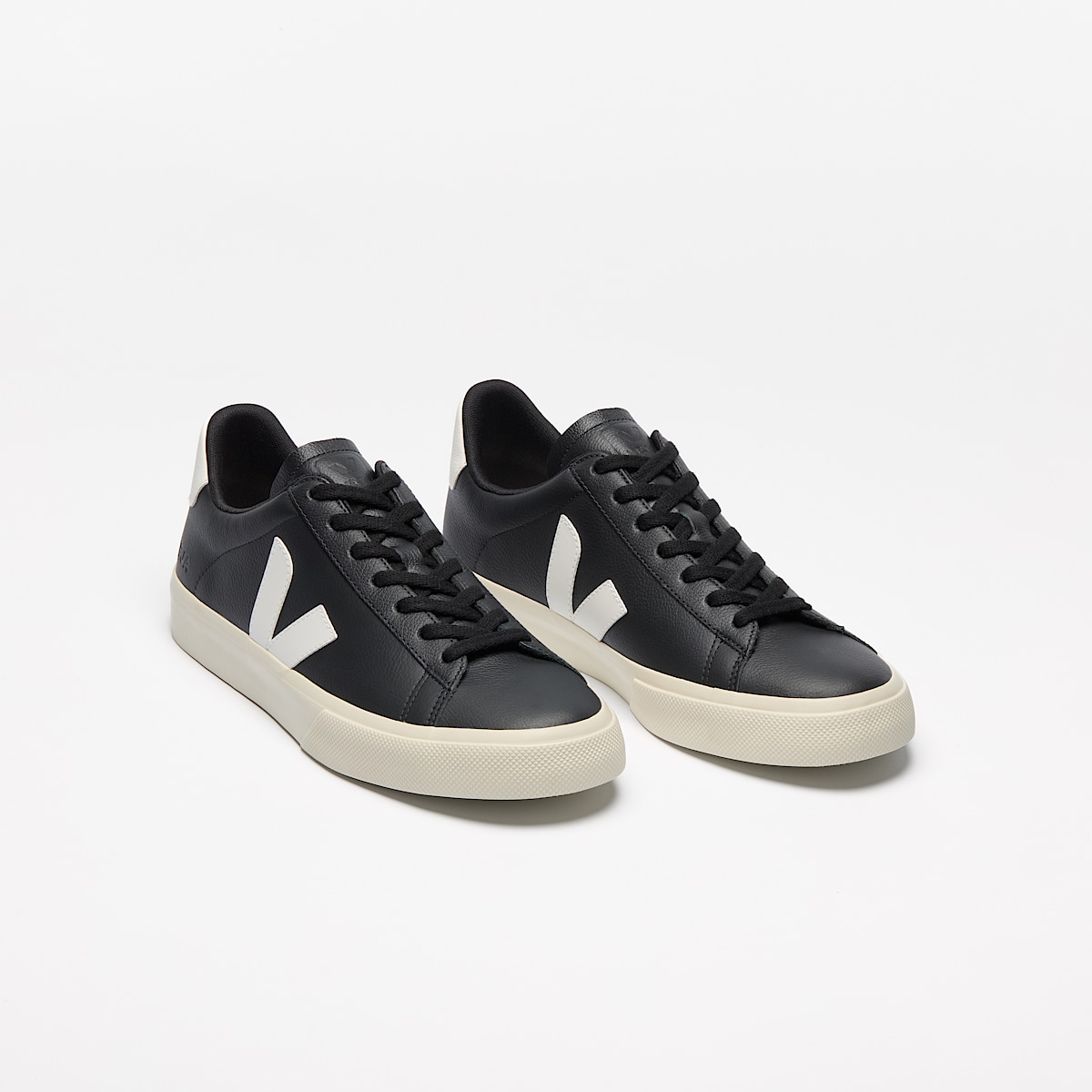 veja sneakers campo leather black CP0501215 Top view