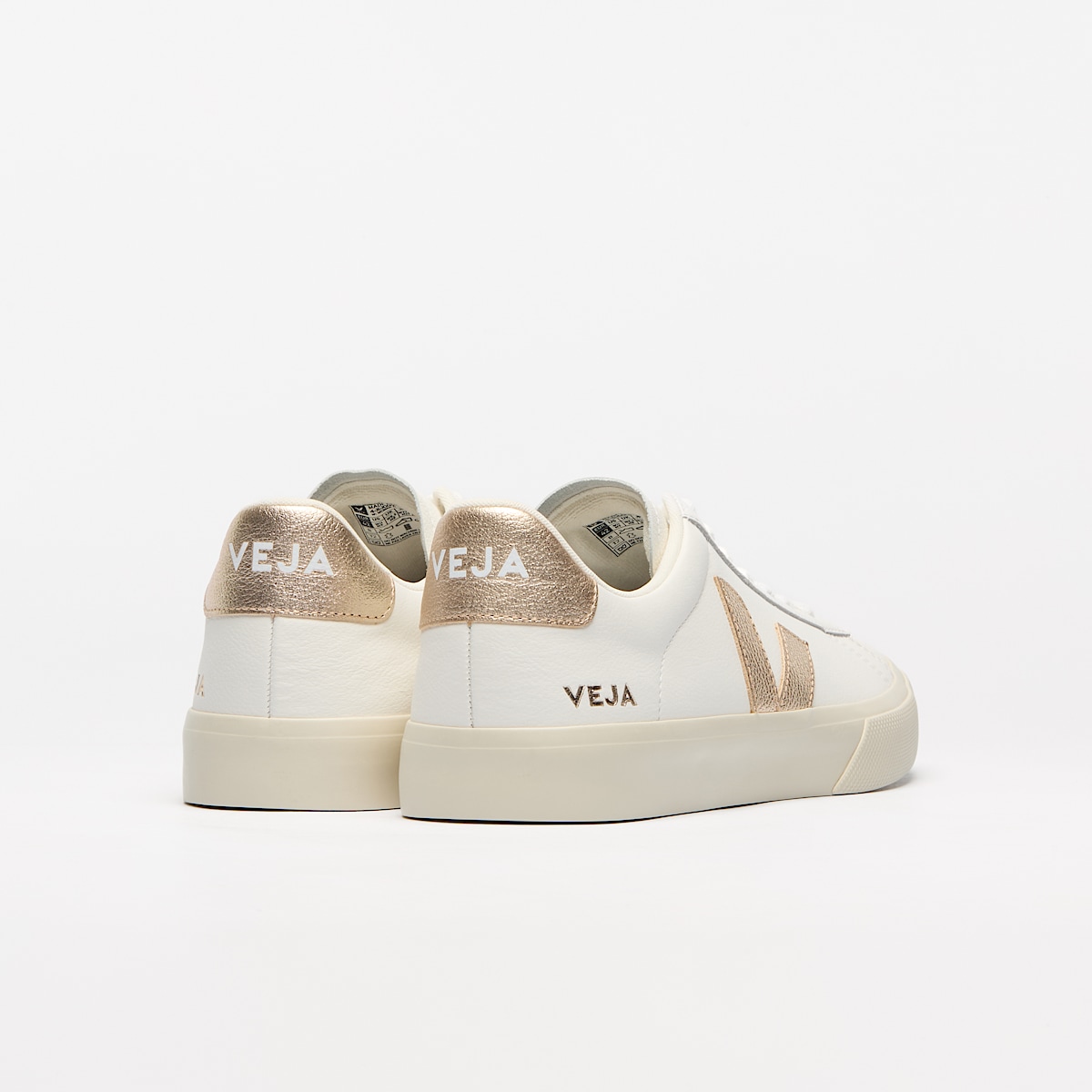 veja sneakers campo leather white CP0503495 Back view