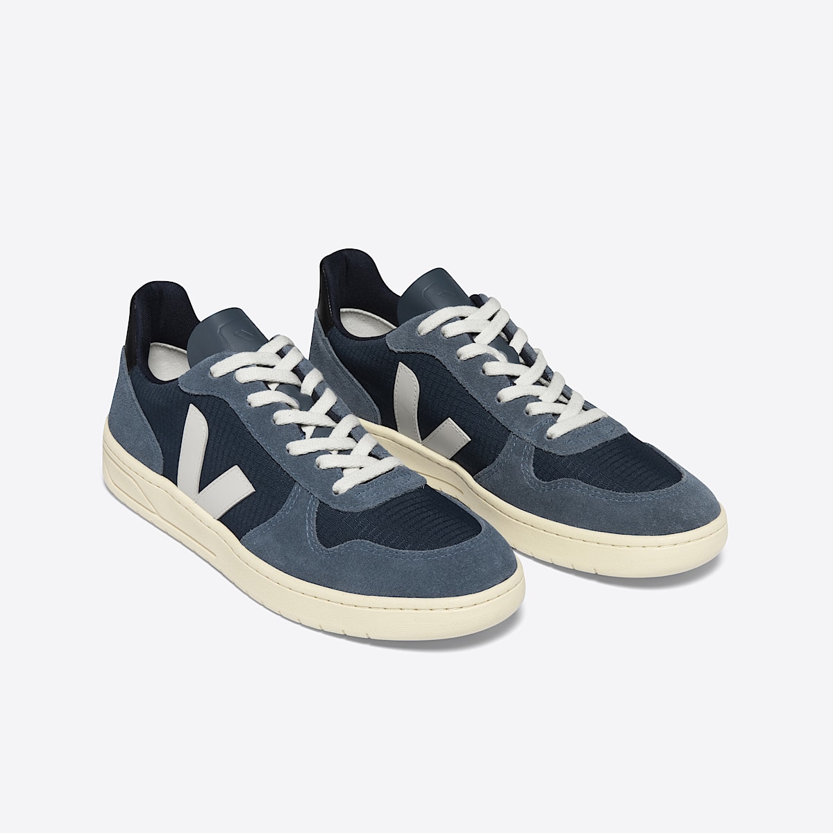 veja sneakers v-10 ripstop blue VX1903107 Top view