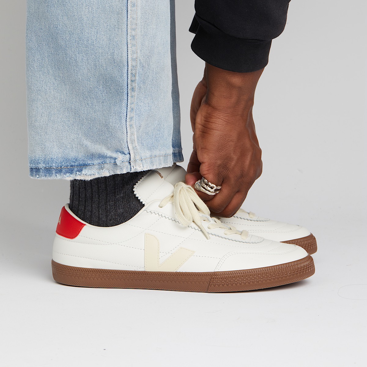 veja sneakers panenka organic-leather white FU2020708