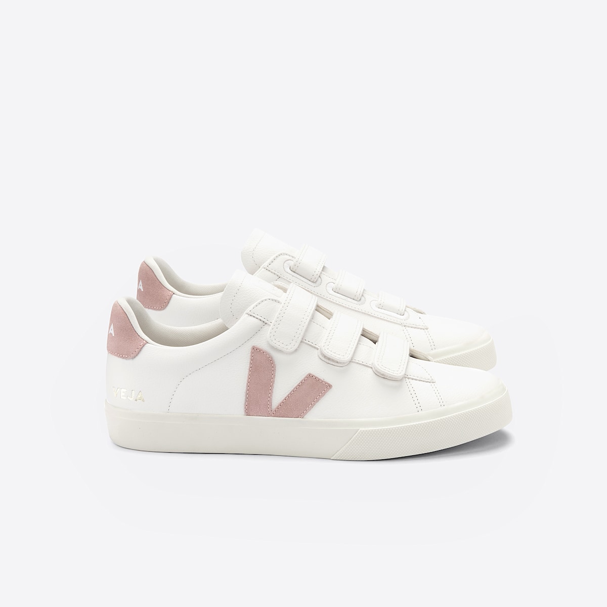 veja sneakers recife-logo leather white RC0502931 Lateral view