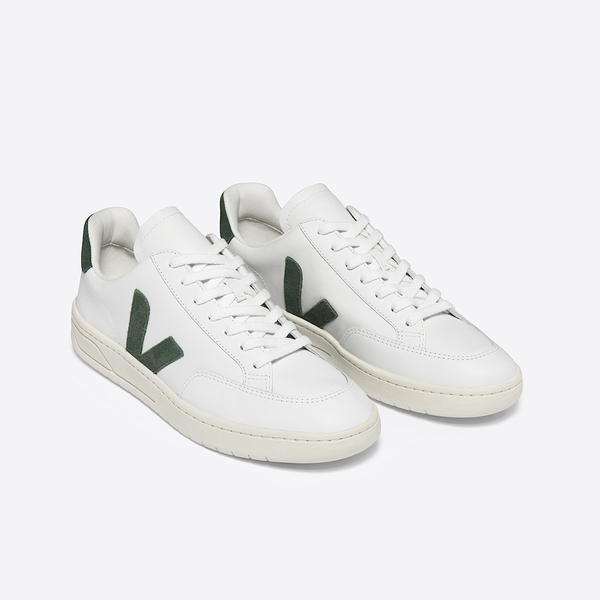 veja sneakers v-12 leather white XD0202336 Top view