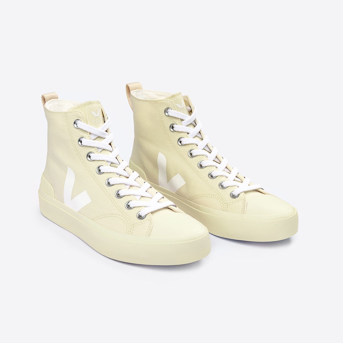 veja sneakers wata-ii organic-cotton beige PA0102898 Top view