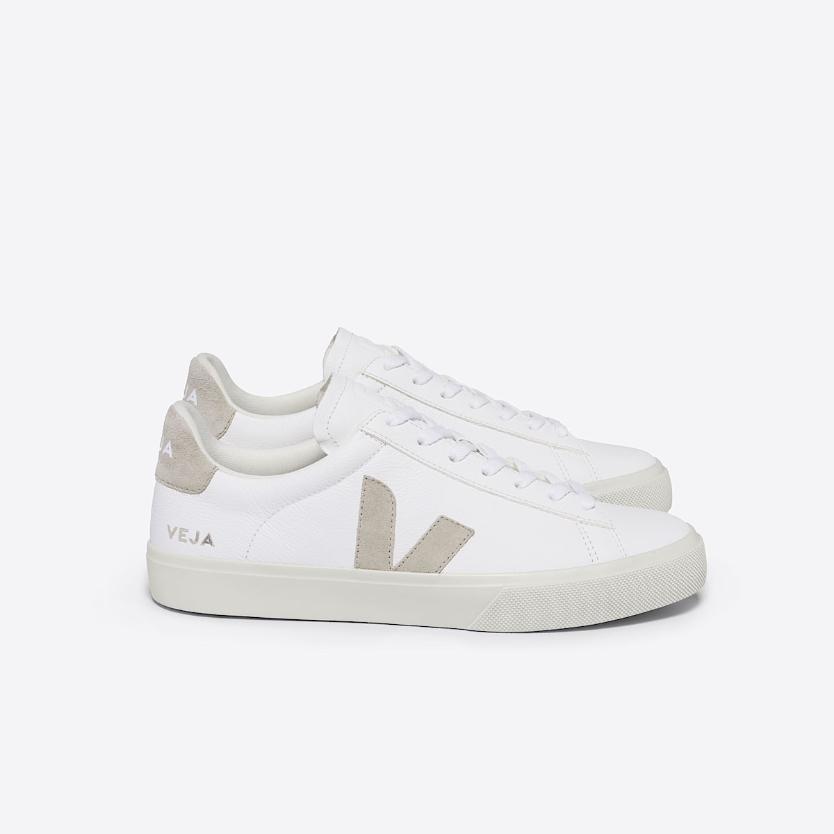 veja baskets campo cuir blanc CP0502920 Lateral view