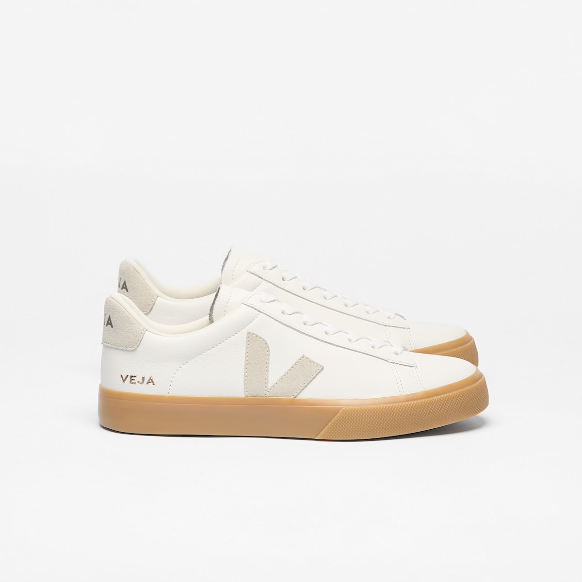 veja baskets campo cuir blanc CP0503147 Lateral view