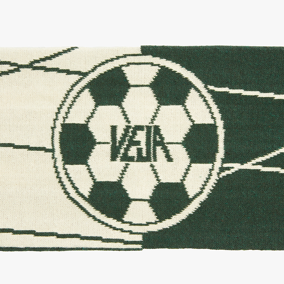 veja baskets scarf-panenka recyclé vert RF3521212 Back view