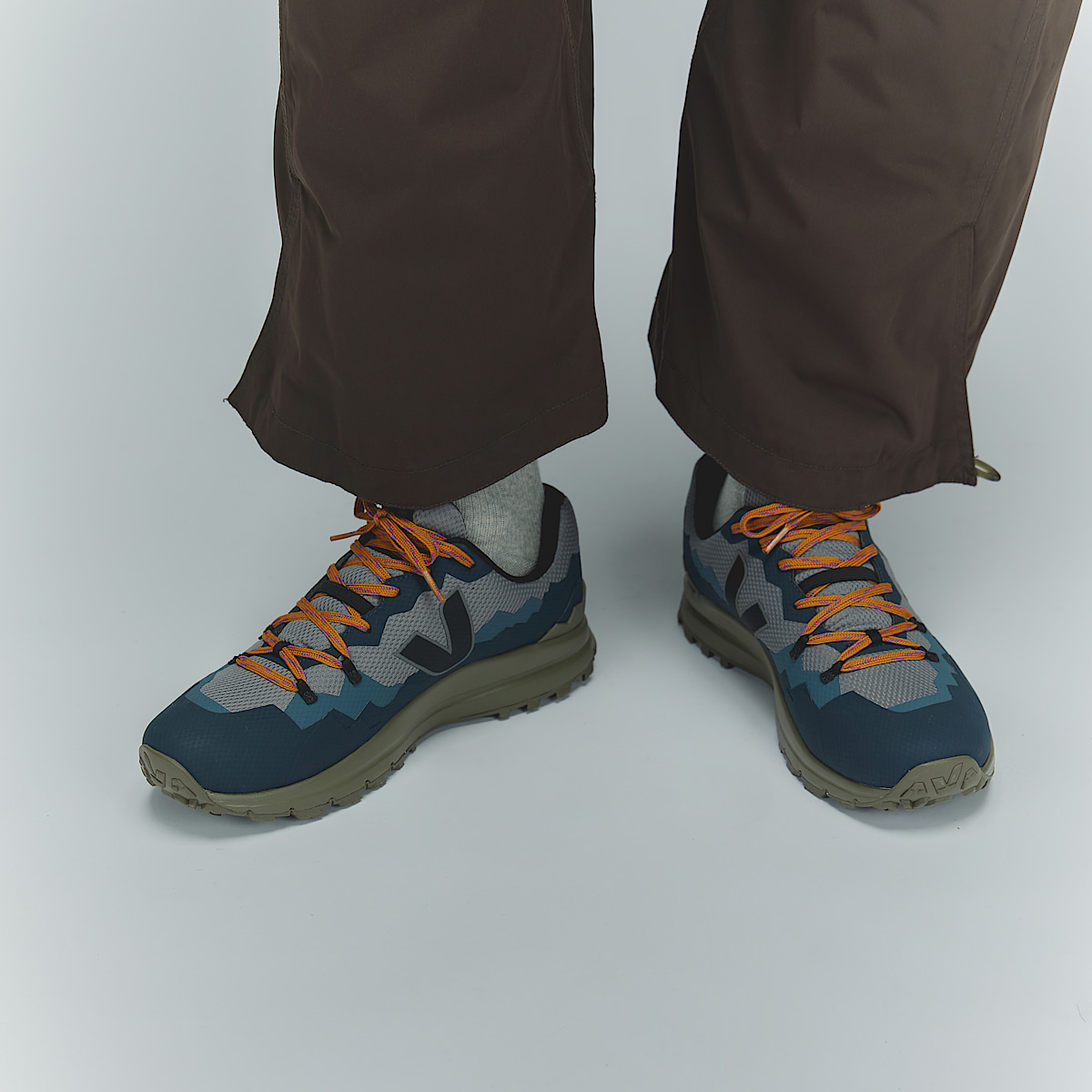 veja sapatilhas fitz-roy-light reciclado cinzento FT1820585