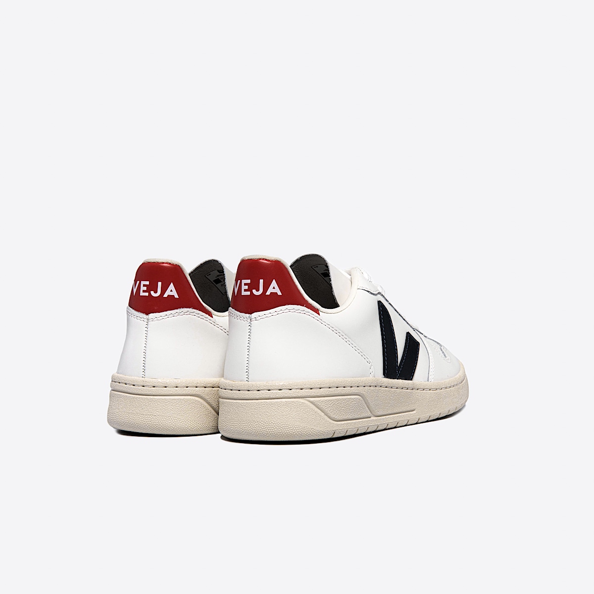 veja sneakers v-10 leather white VX0201267 Back view