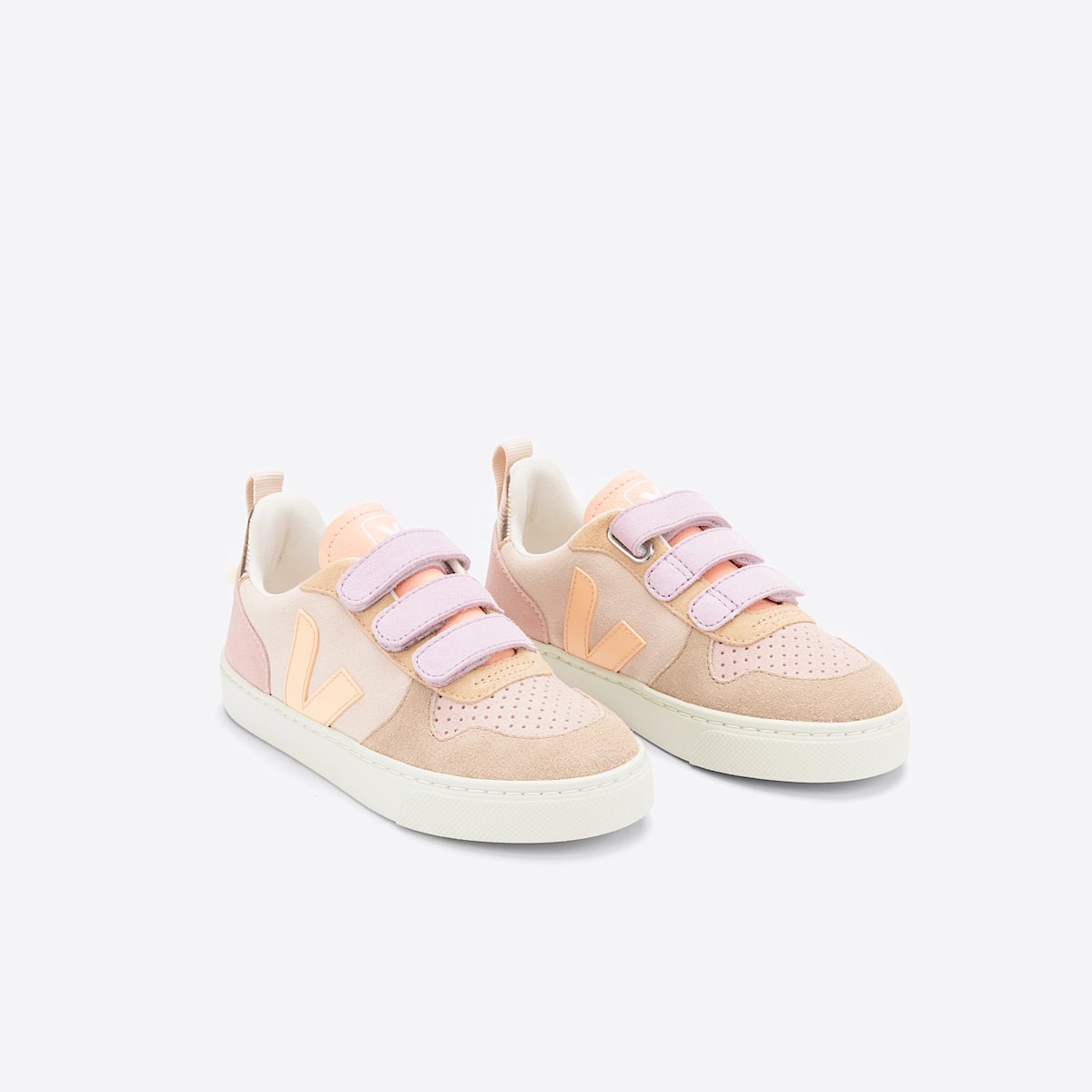 veja sneaker small-v-10 wildleder mehrfarbig CV0303032 Top view