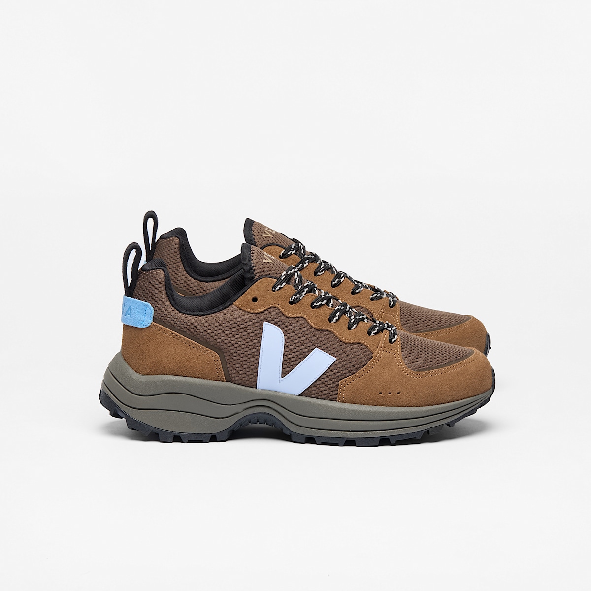 veja baskets venturi-ii recyclé marron VR1803754 Lateral view