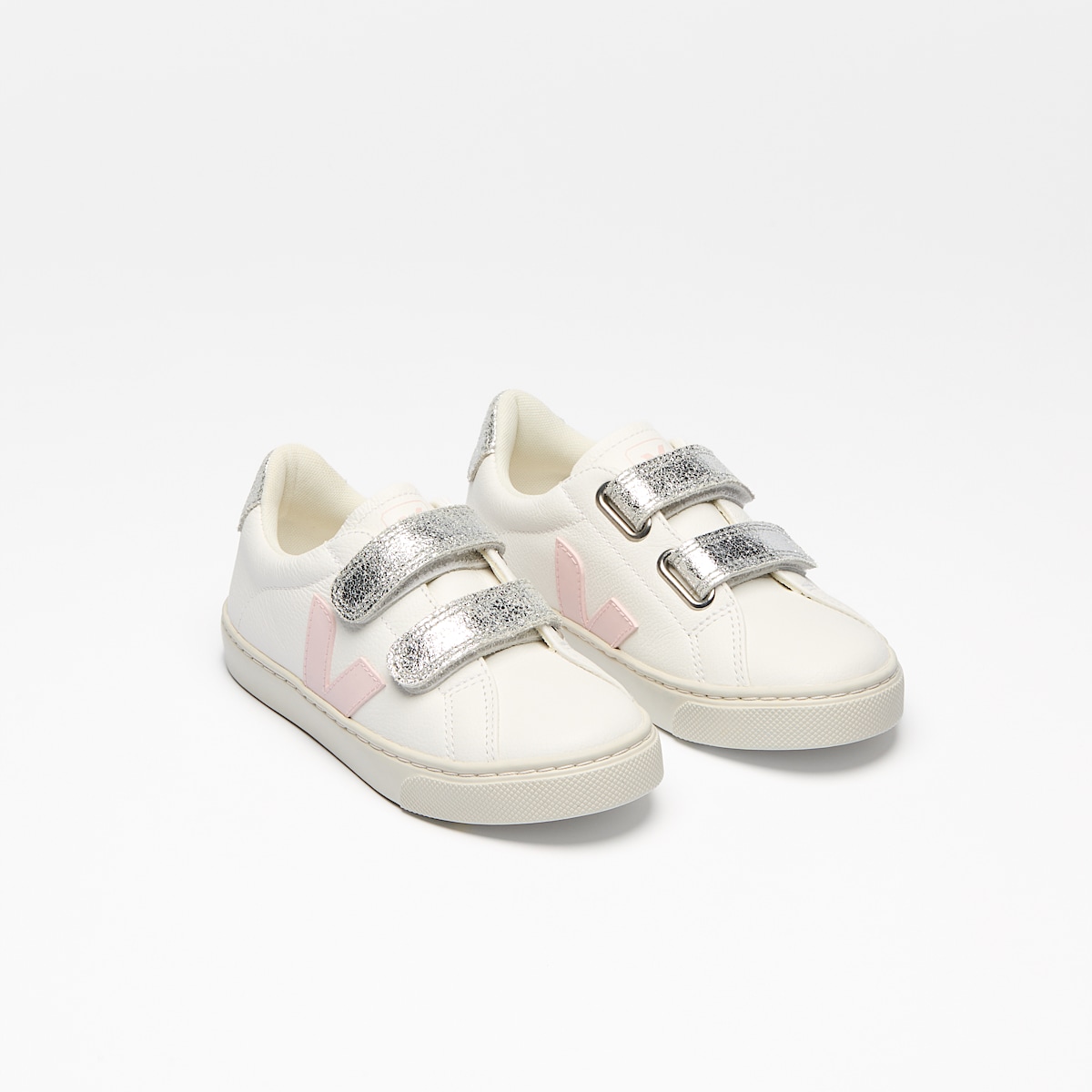 veja sneakers small-esplar leather white SV0502529 Top view