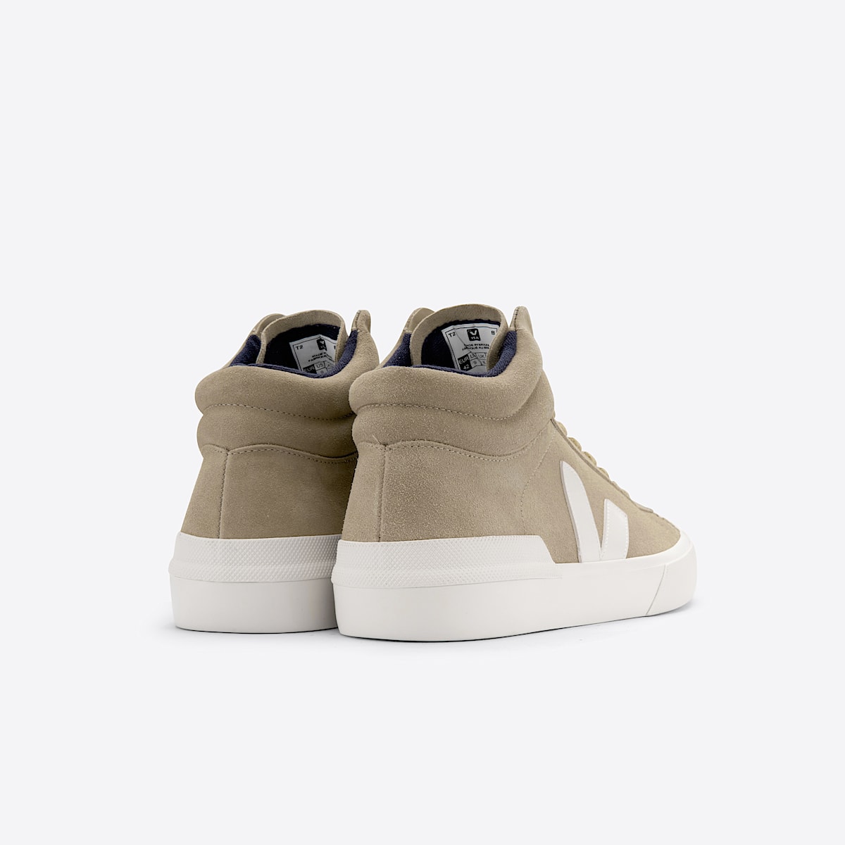 veja baskets minotaur suède beige TR0302950 Back view