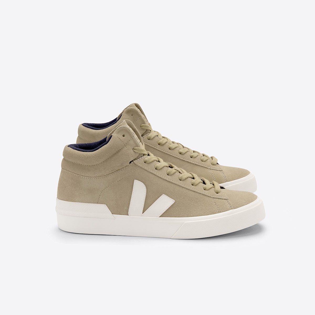 veja baskets minotaur suède beige TR0302950 Lateral view