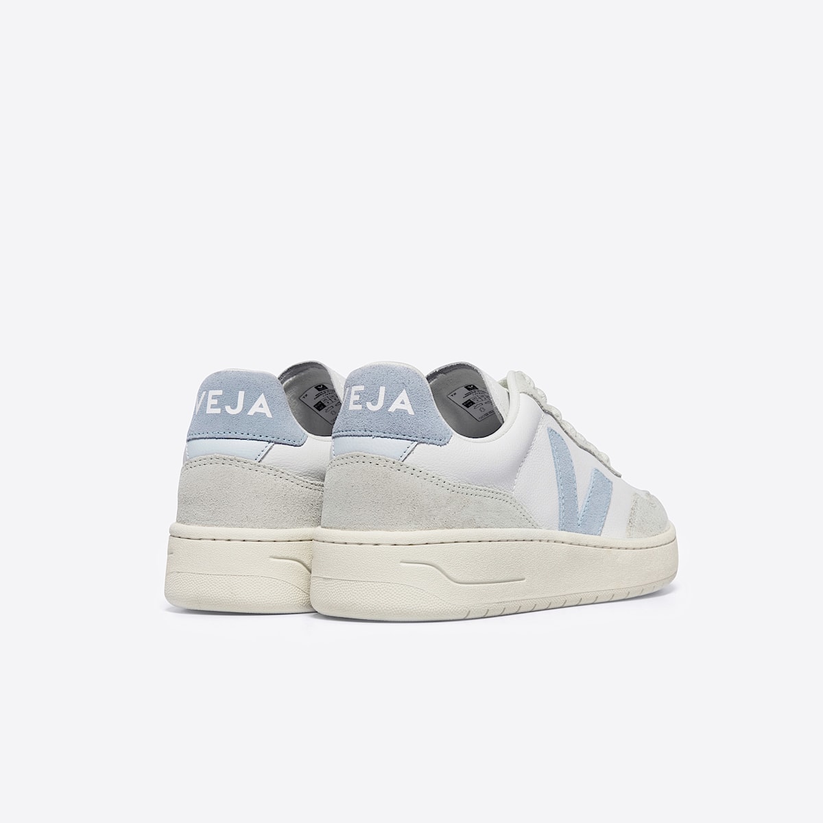 veja sneaker v-90 leder weiss VD2003387 Back view