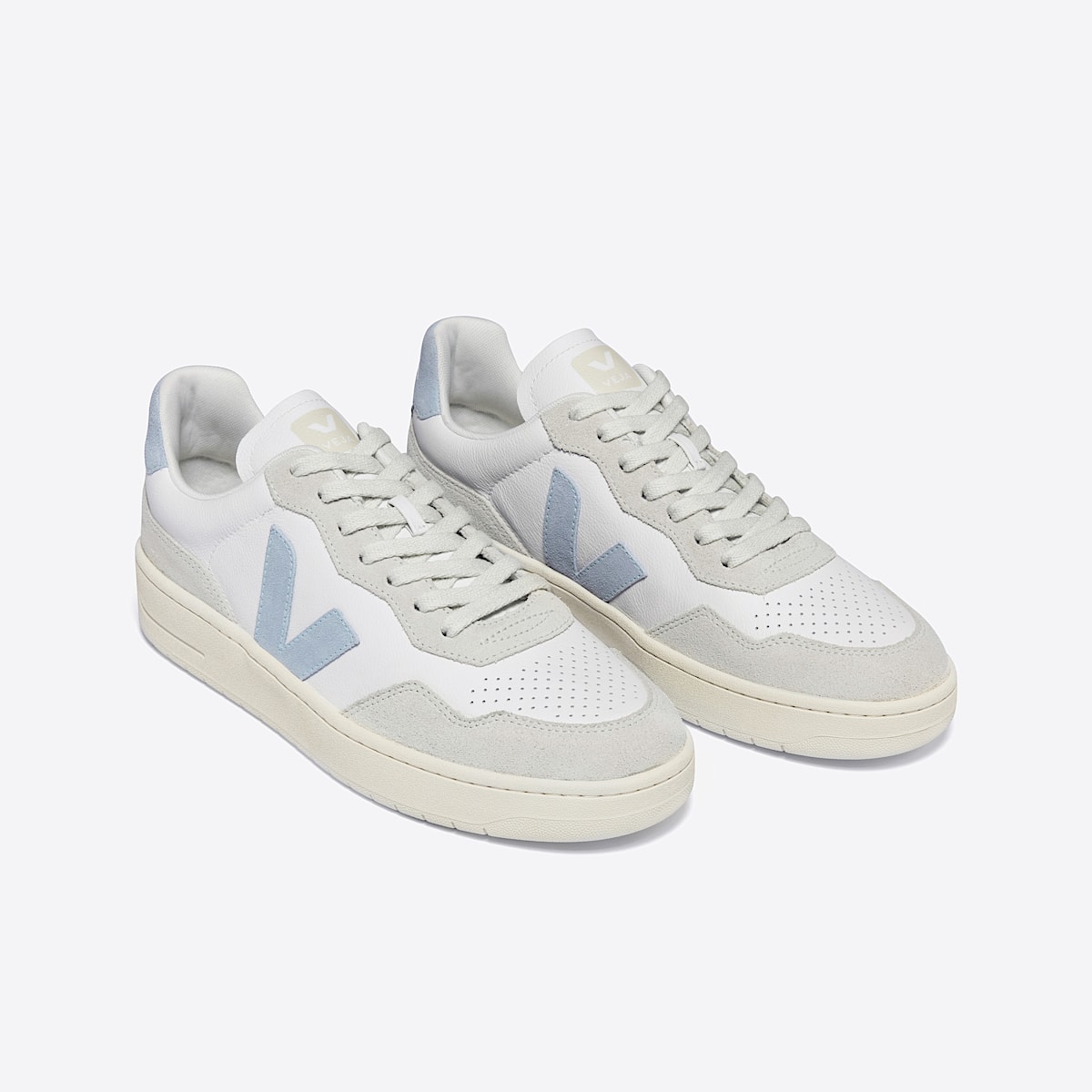 veja sneaker v-90 leder weiss VD2003387 Top view