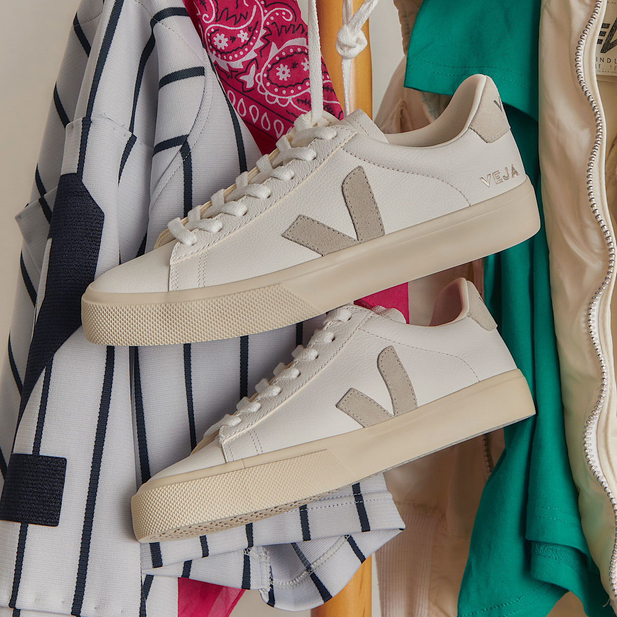 veja campo cuir blanc CP0502429B490