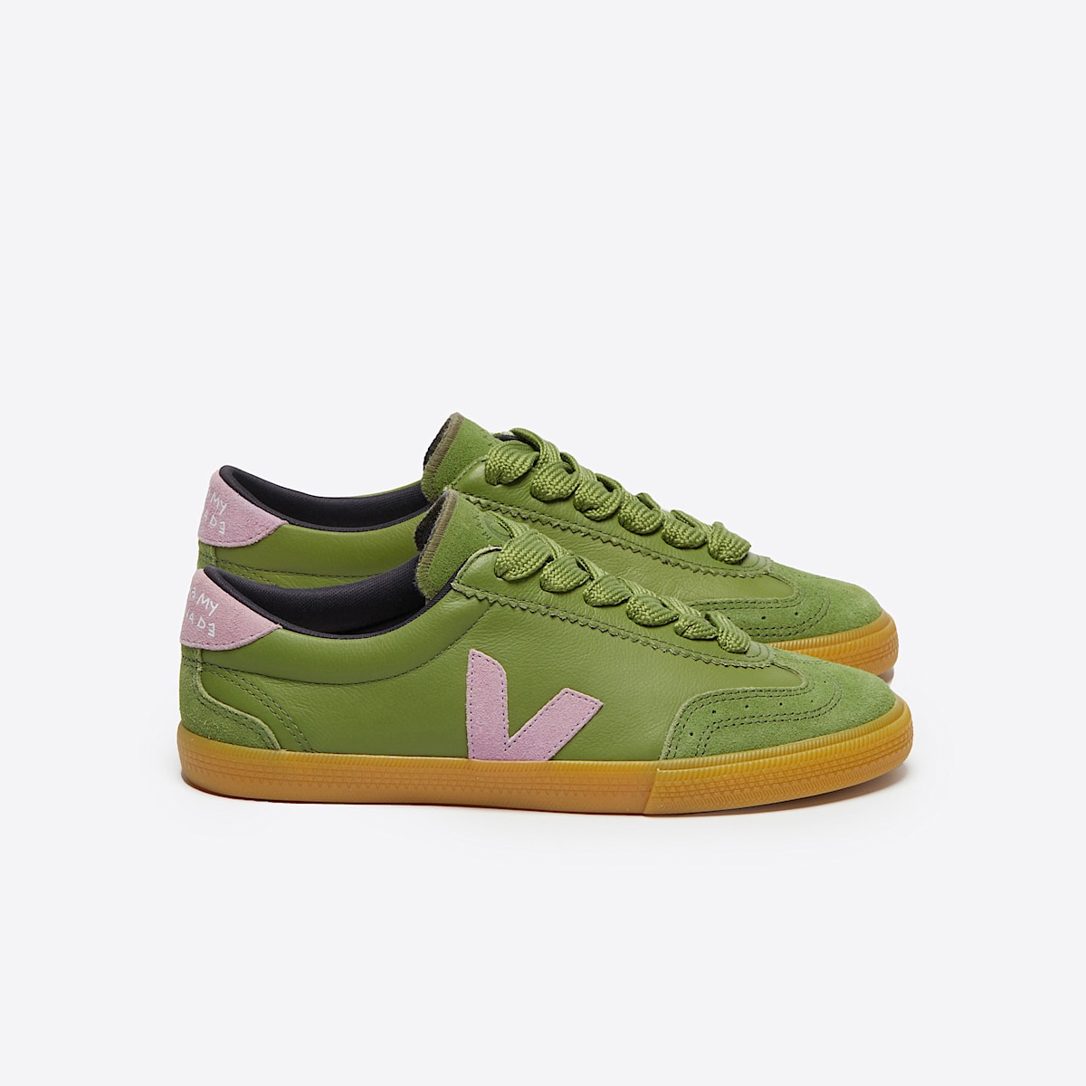 veja veja-x-make-my-lemonade cuero-orgánico verde VM2003859A380