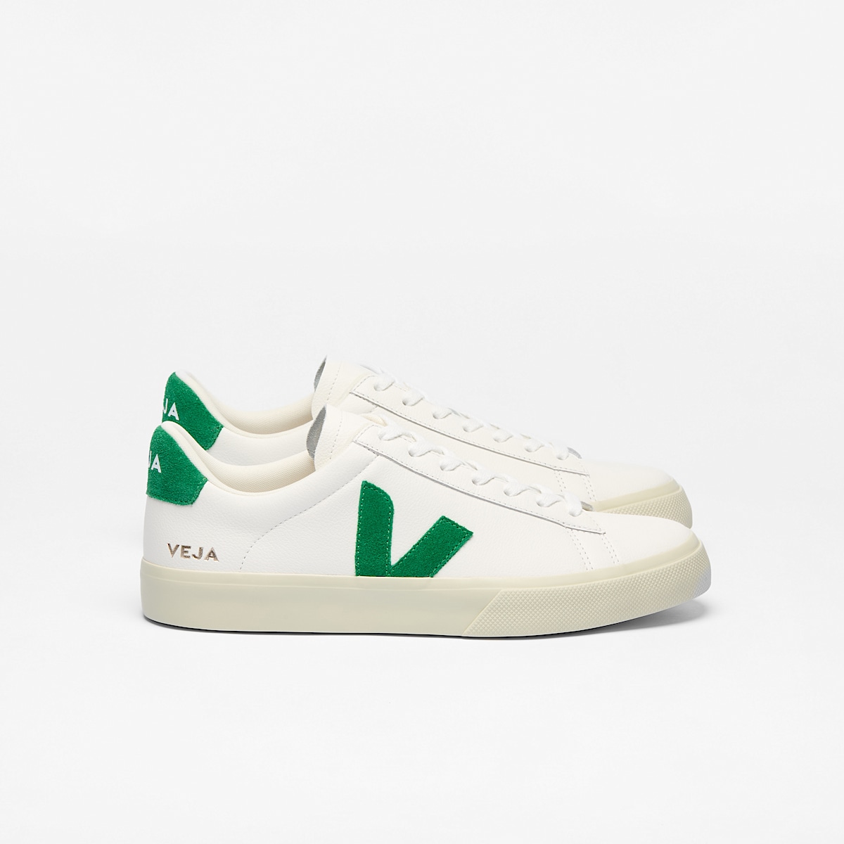 veja sneaker campo leder weiss CP0503690 Lateral view