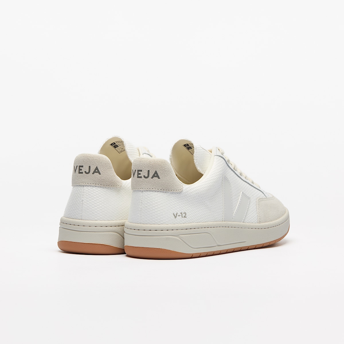 veja sneakers v-12 recycled white XD1703124 Back view