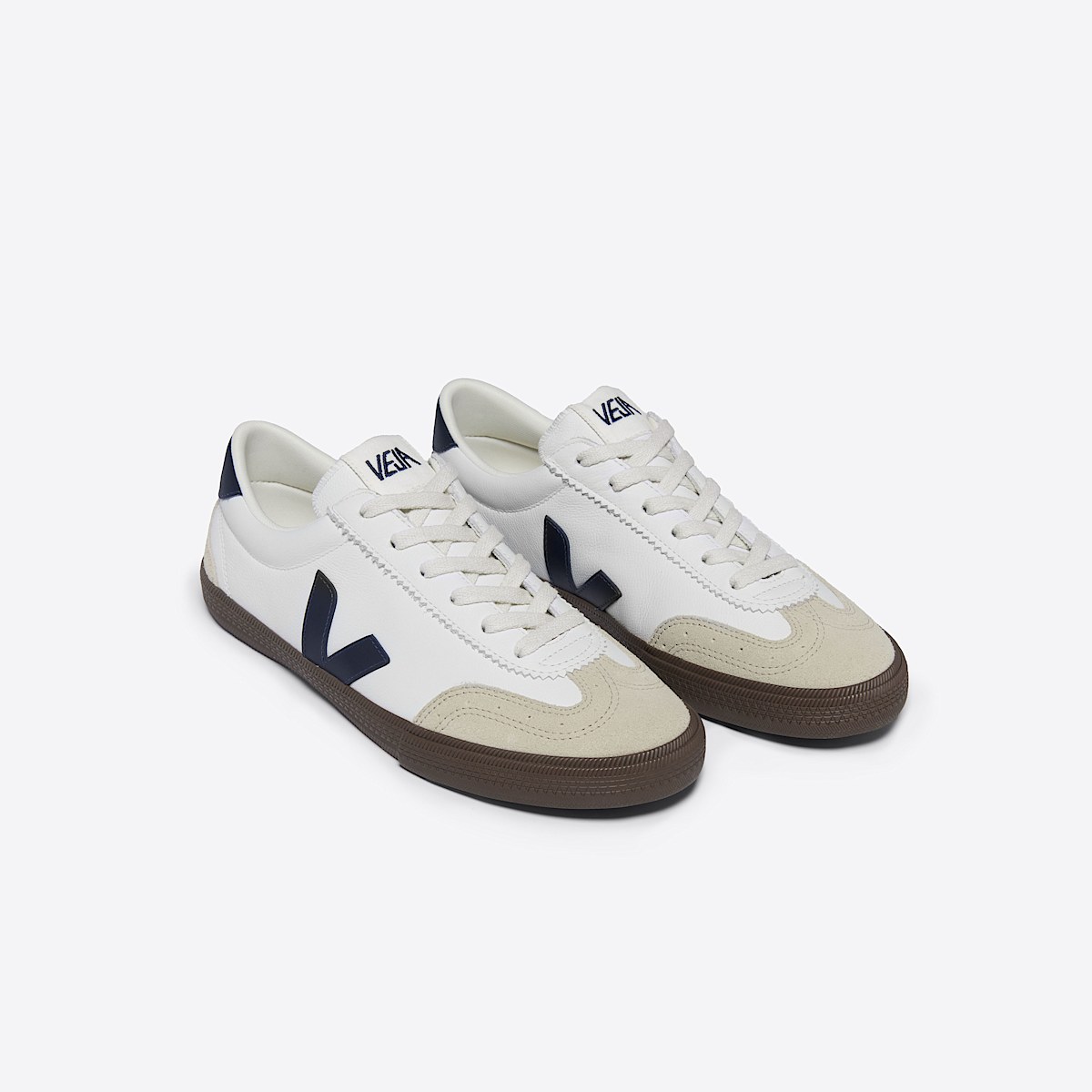veja sneakers volley organic-leather white VO2003531 Top view