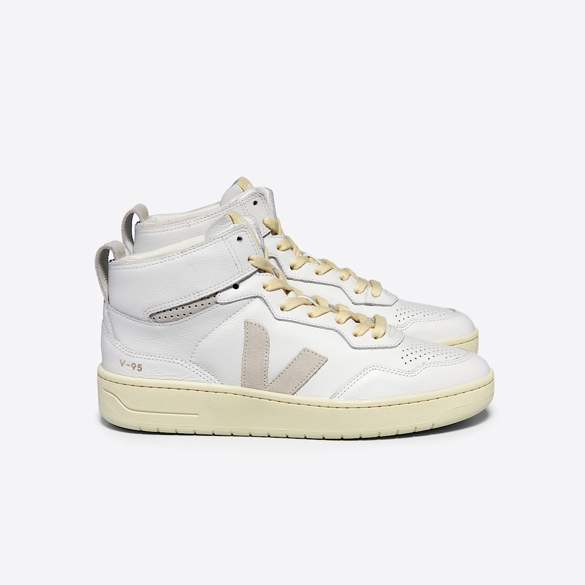 veja v-95 leather white QZ2003683B460