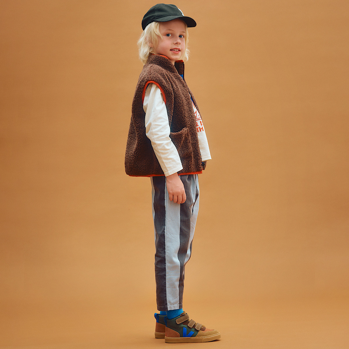 veja sneaker small-v-10-mid wildleder mehrfarbig DV0303427