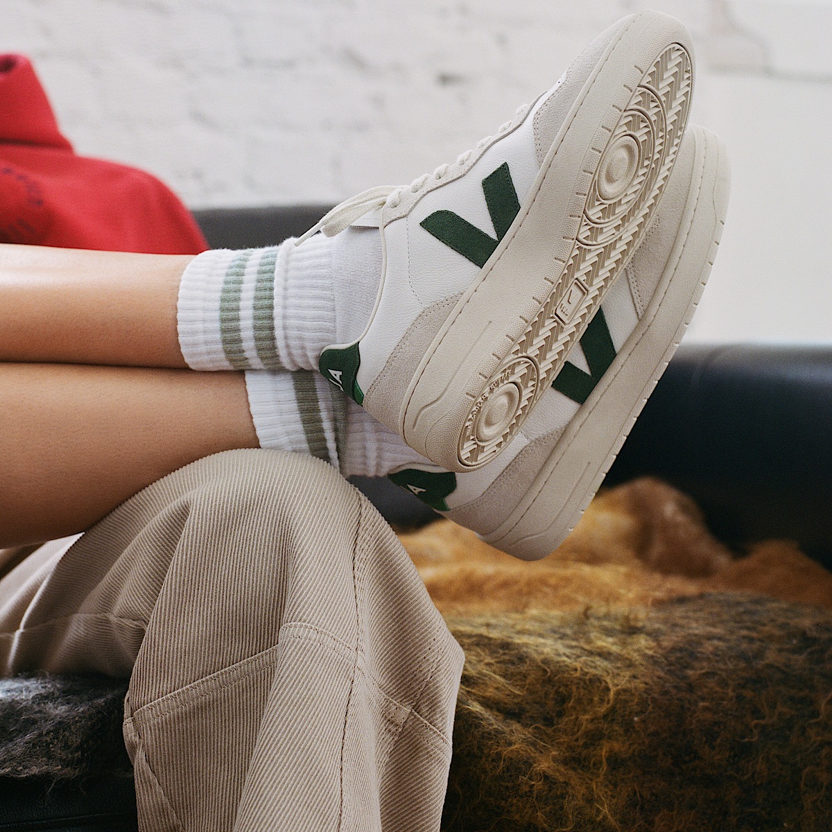 veja v-90 leather grey VD2003384B470