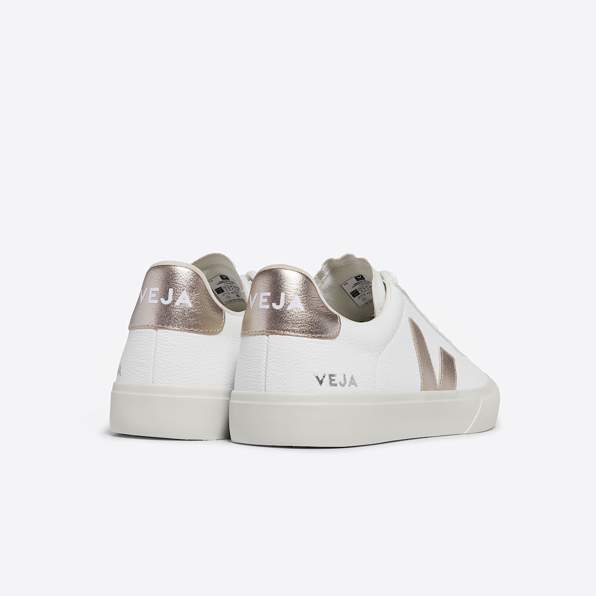 veja sneakers campo leather white CP0503495 Back view