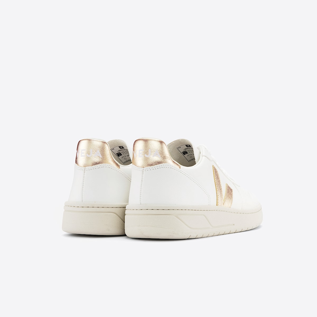 veja sneakers v-10 leather white VX0502935 Back view