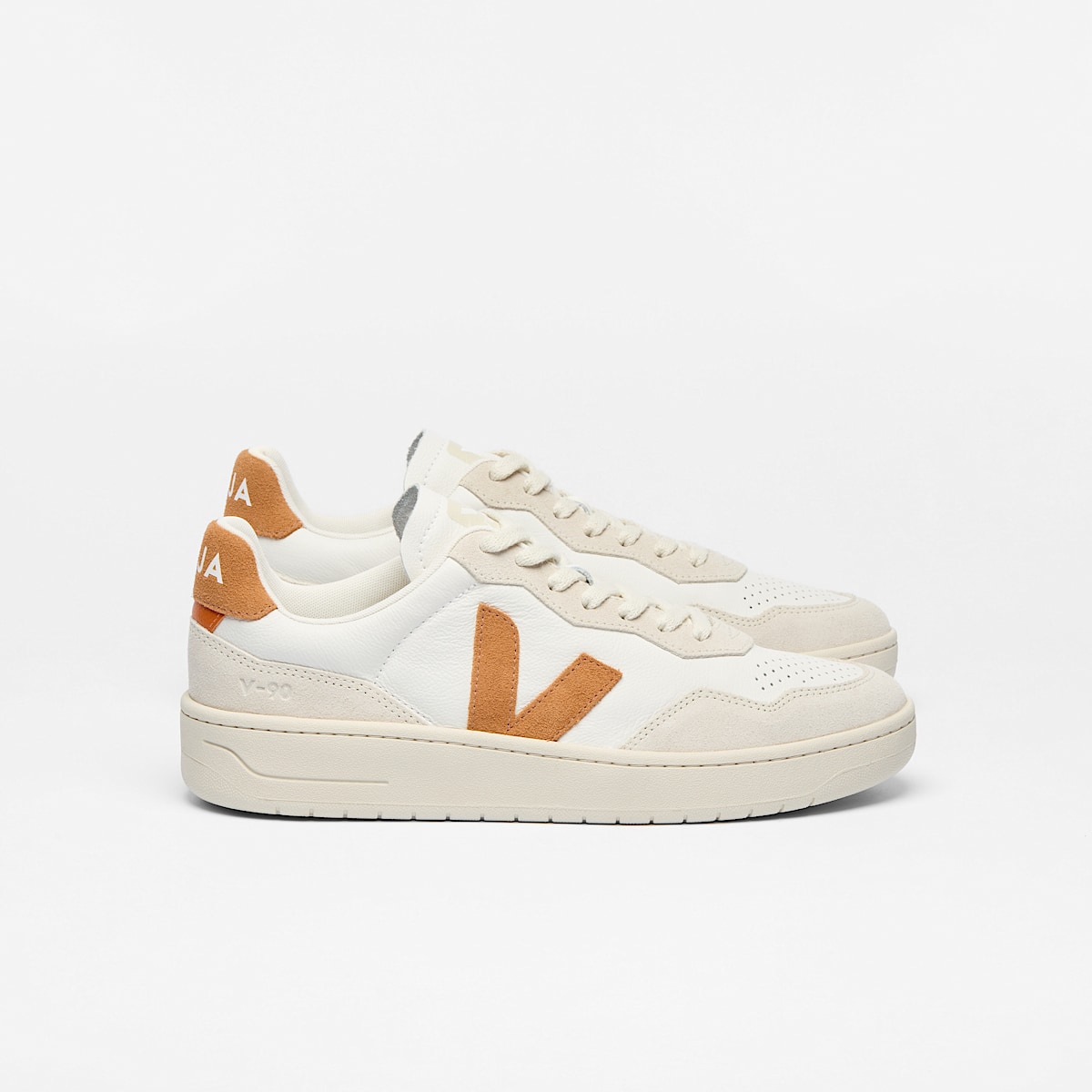 veja sneakers v-90 leather white VD2003389 Lateral view