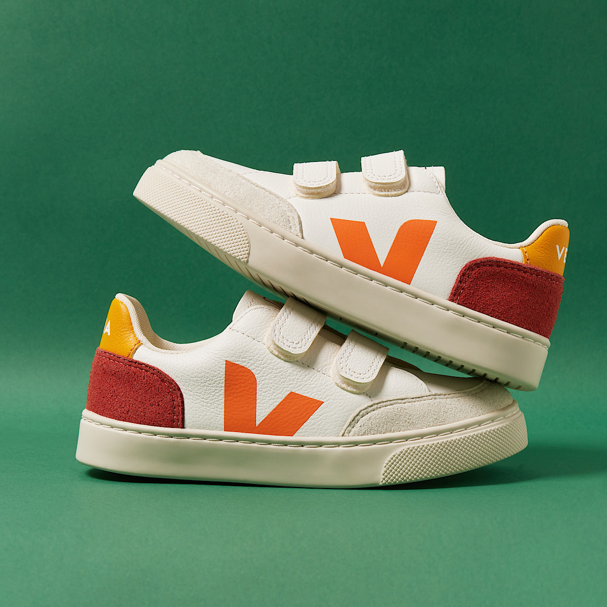 veja small-v-12 couro multicolor XV0520608C240