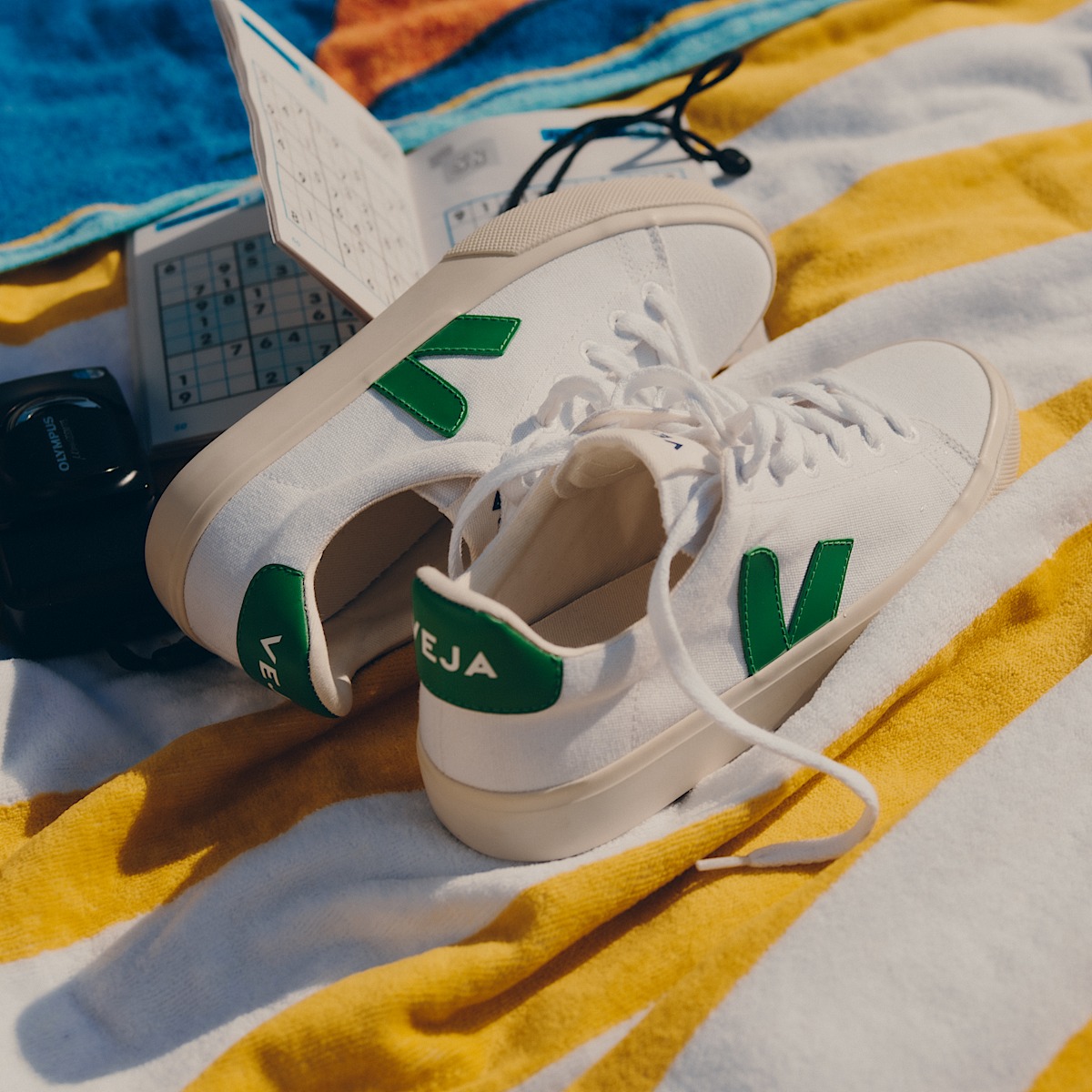 veja sneakers campo-ca organic-cotton white CA0103144