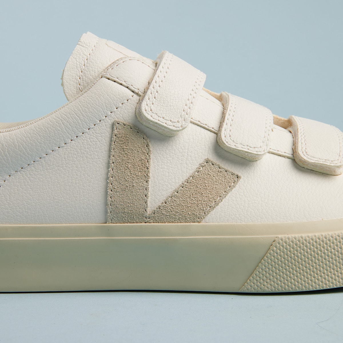 veja zapatillas recife-logo cuero blanco RC0502919
