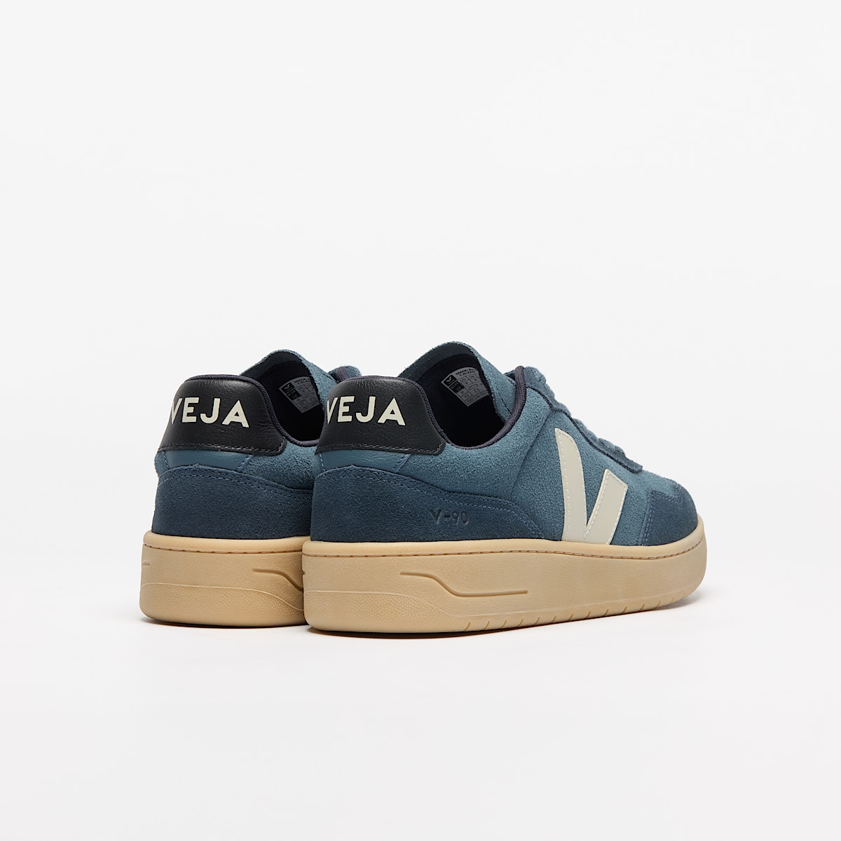 veja v-90 suède bleu VD0303848A410
