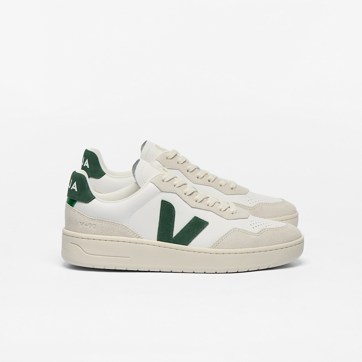 veja v-90 couro cinzento VD2003384B500