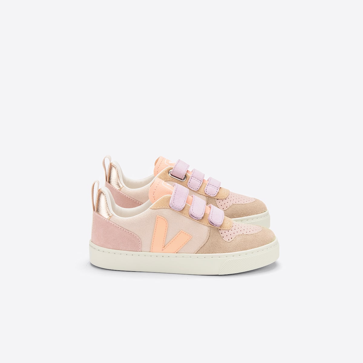 veja small-v-10 camurça multicolor CV0303032C280