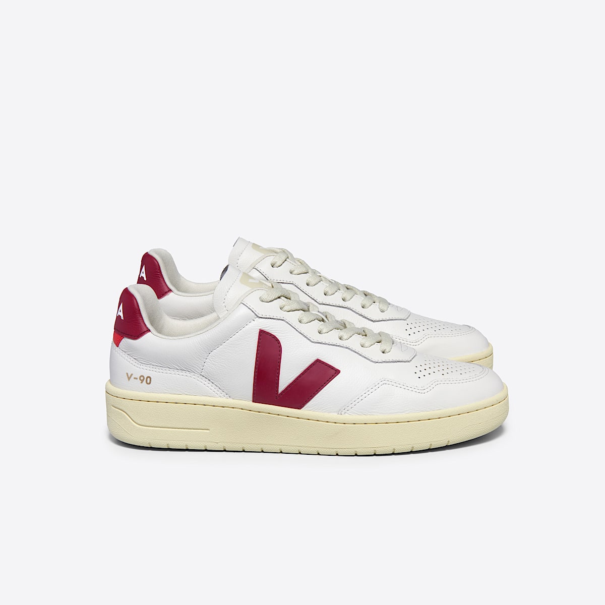 veja v-90 cuir blanc VD2003657A375