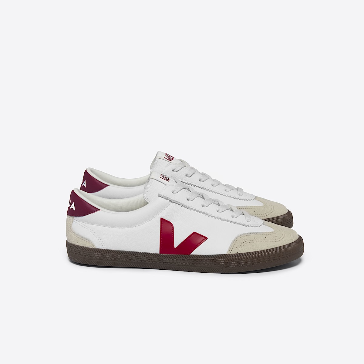 veja volley cuir-biologique blanc VO2003533B480