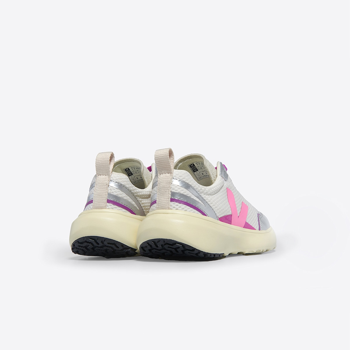 veja small-canary-light recyclé argenté YL1803821C320