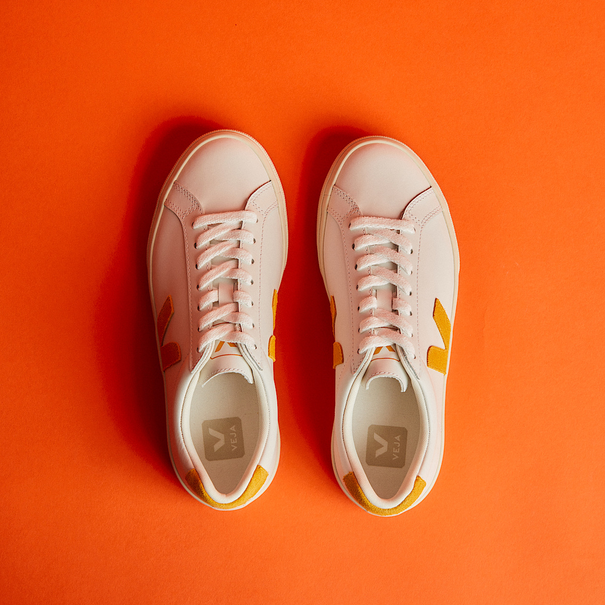 veja esplar-logo cuir blanc EO0203711A390
