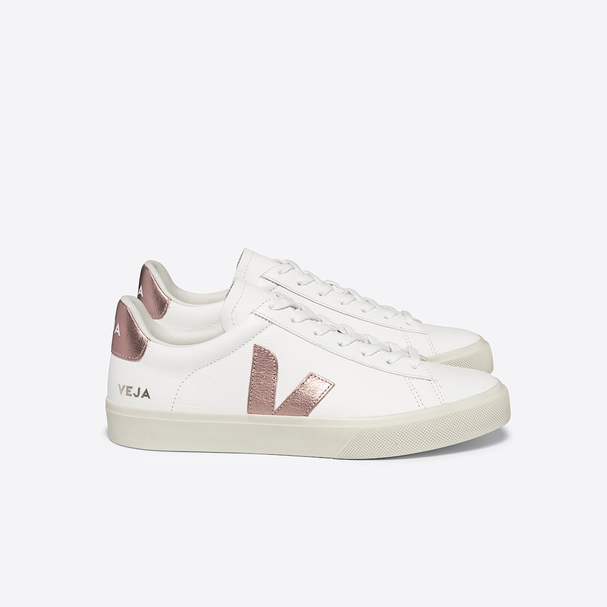 veja sneakers campo cuero blanco CP0503128 Lateral view