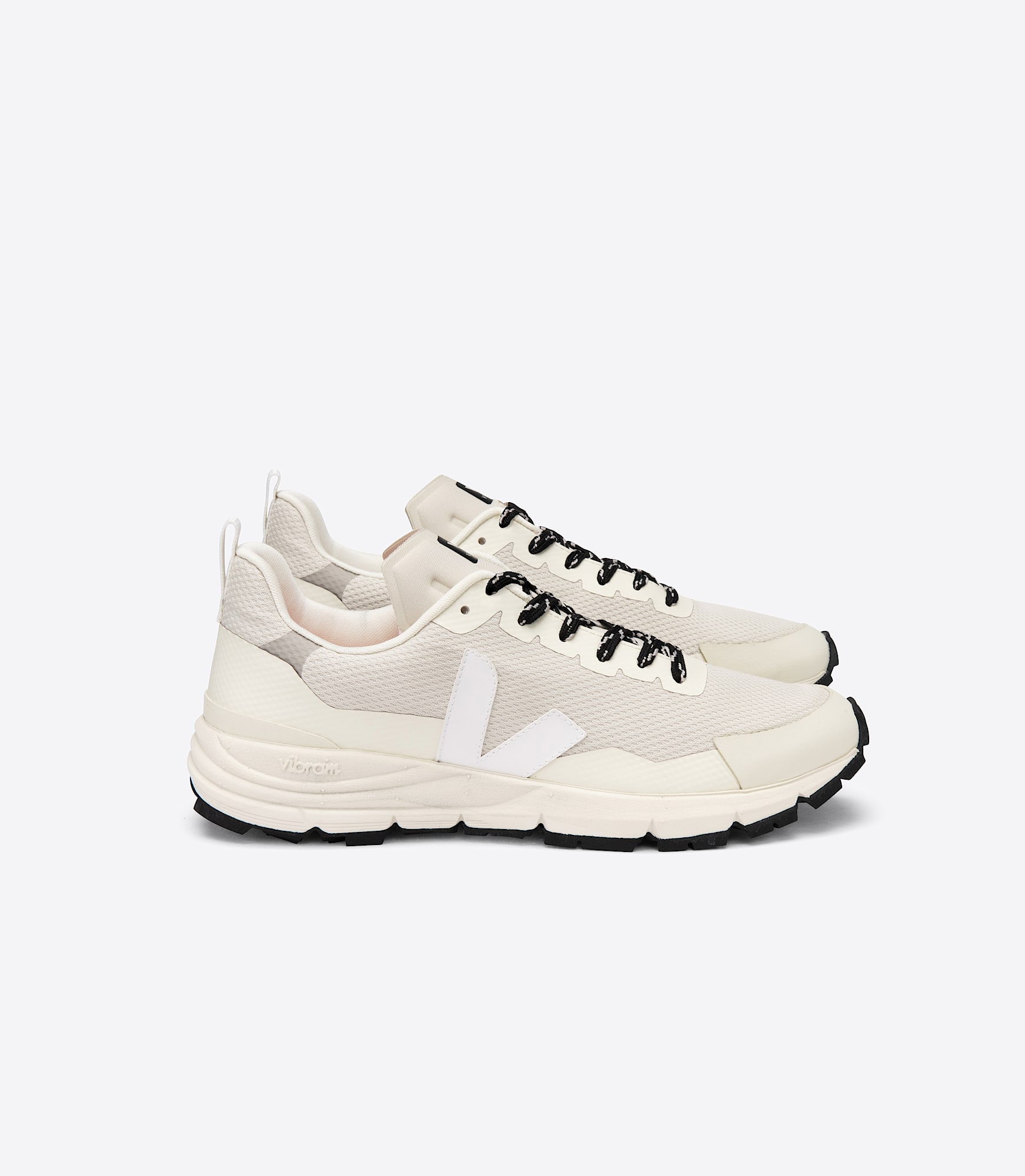 【送料&関税込】Veja Dekkan Sneakers In White Fabric DEKKAN ALVEOMESH NATURAL WHITE | VEJA