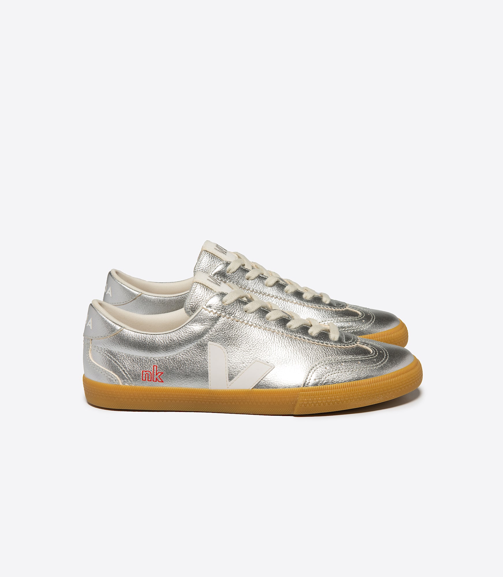 VOLLEY LEATHER VEJA X nk store SILVER WHITE | VEJA