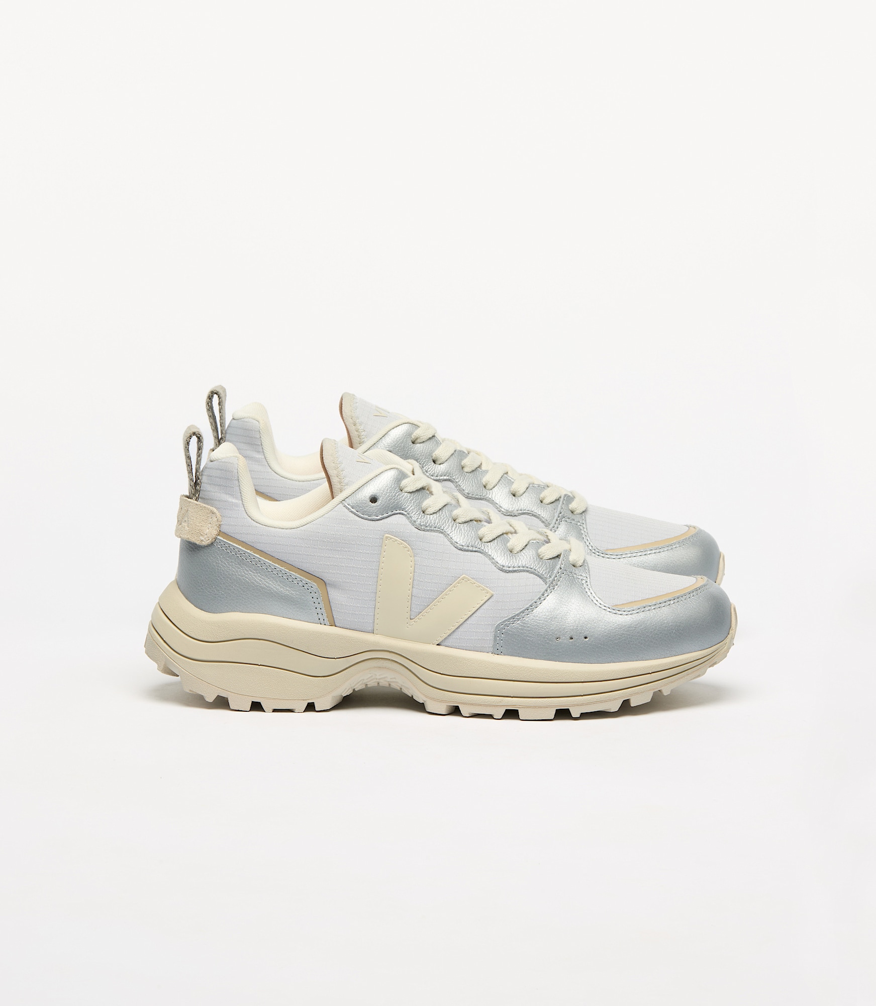 スニーカー VEJA SS25 'Venutri II' sneakers (VR1803756 WHITEPIERREDUNE) VENTURI II ALVEOMESH WHITE PIERRE DUNE | VEJA