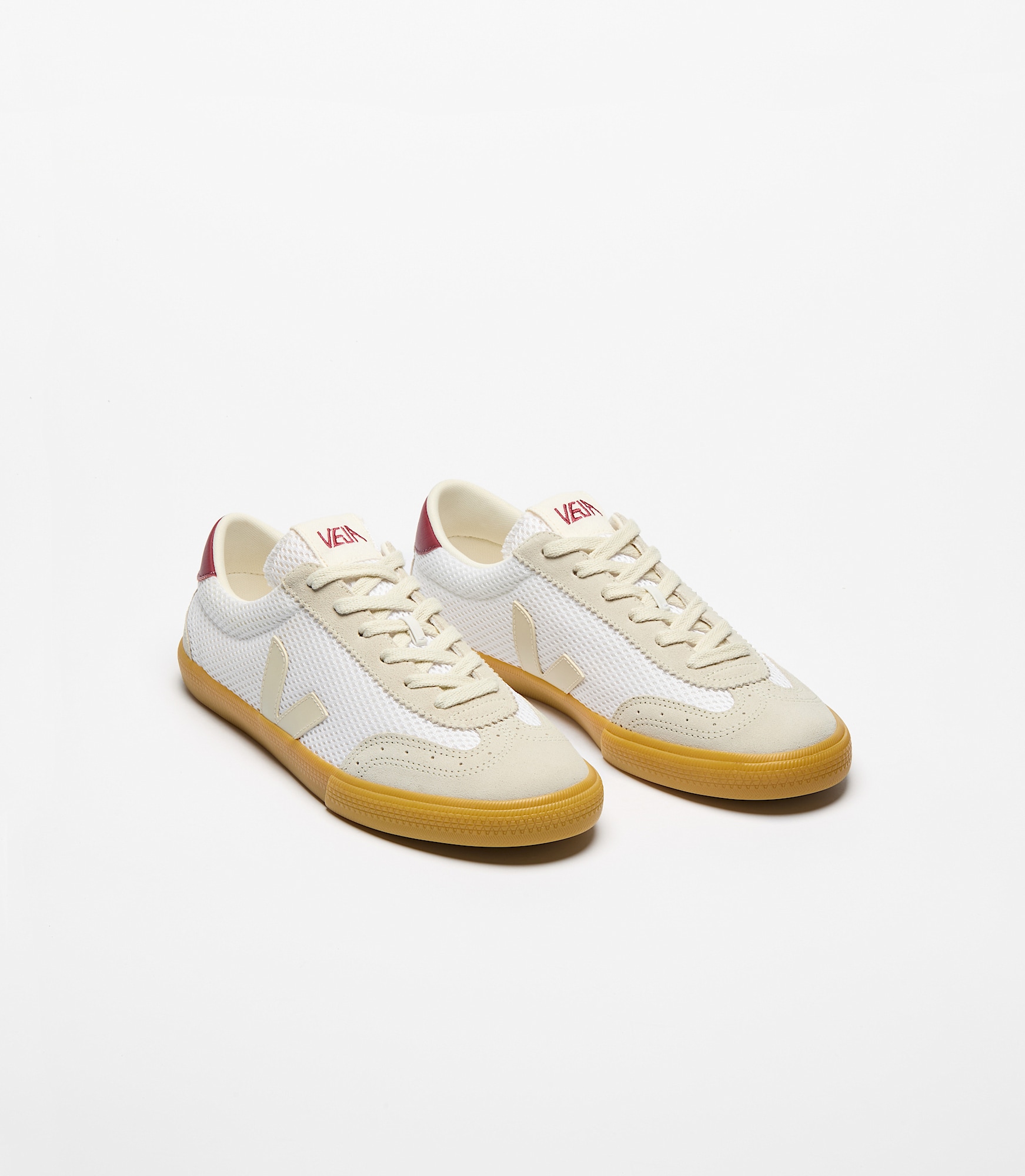 スニーカー VEJA SS25 VOLLEY (VO2020749 SP) VOLLEY LEATHER SILVER PIERRE | VEJA