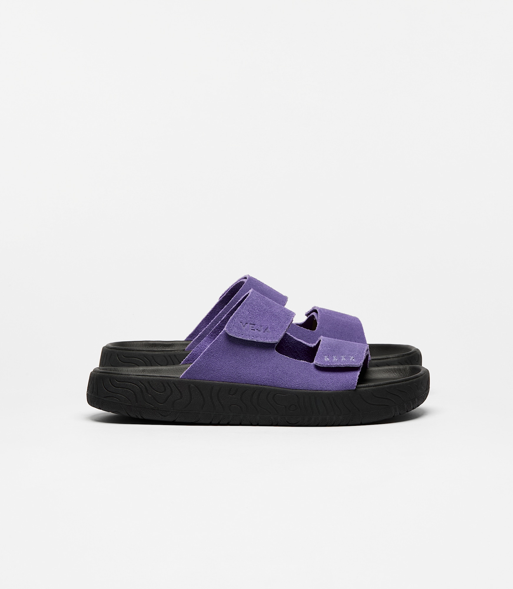 サンダル・ミュール Etna Sandals - Veja - Leather - Purple Etna Sandals - Veja - Leather - Purple