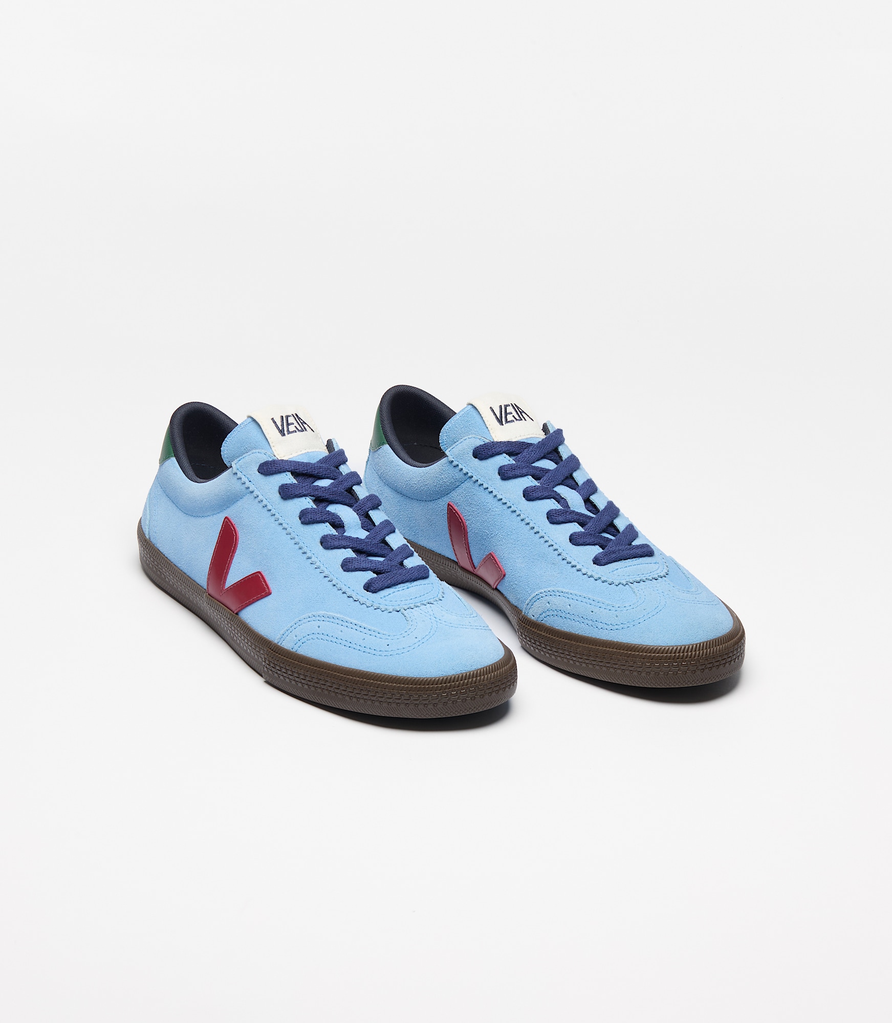 VOLLEY SUEDE AQUA MARSALA EAGLE | VEJA